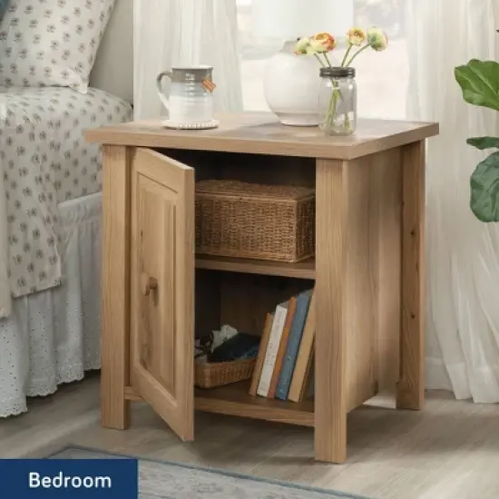 Sauder Hillmont Farm Nightstand Timber Oak image {4}