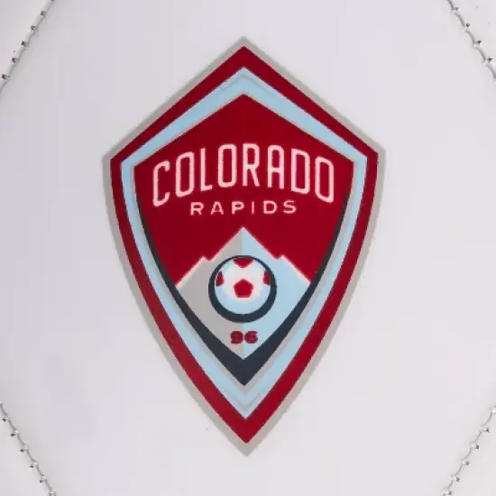 MLS Colorado Rapids Size 5 Soccer Ball: Rubber Bladder, image {4}