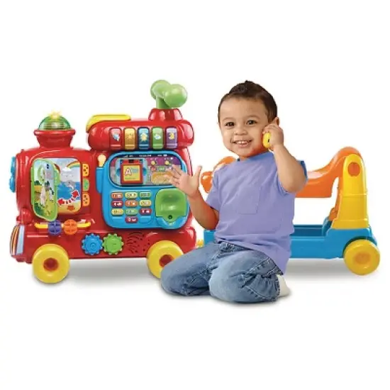 VTech Sit-to-Stand Ultimate Alphabet Train image {1}