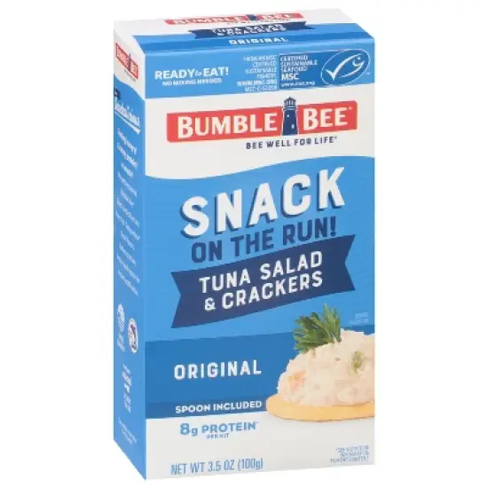Bumble Bee Tuna Salad with Crackers Snack Kit - 3.5oz image {2}
