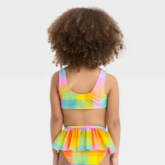 Toddler Girls' Plaid Bikini Set - Cat & Jack&trade; image {2}