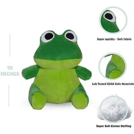 Avocatt Green Frog Plush image {1}