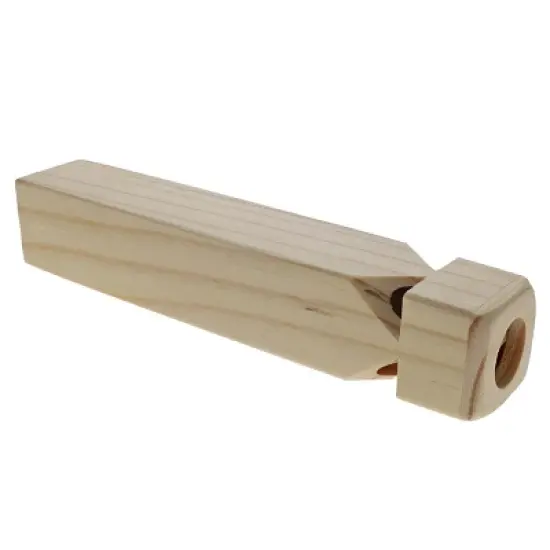 WE Games Old Fashioned Wooden Train Whistle image {3}