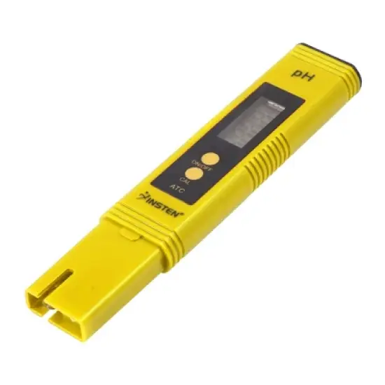 Insten - Digital pH Meter Tester Pen for Water Hydroponics, High Accuracy, Pocket Size, 0-14 pH Measurement Range image {2}
