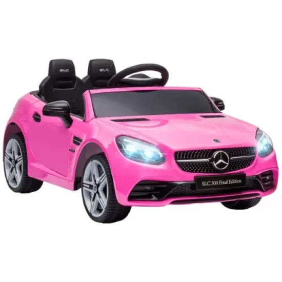 Aosom 12V Kids Electric Ride On Car with Parent Remote Control, Two Motors, 2 Speeds, Music, LED Lights, USB for 3-6 Years Old image {7}