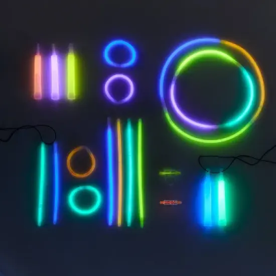 200ct Party Favor Glow Sticks' Pack - Spritz&trade;: Multicolor Party Supplies for Kids, Myth & Fairytale Theme image {2}