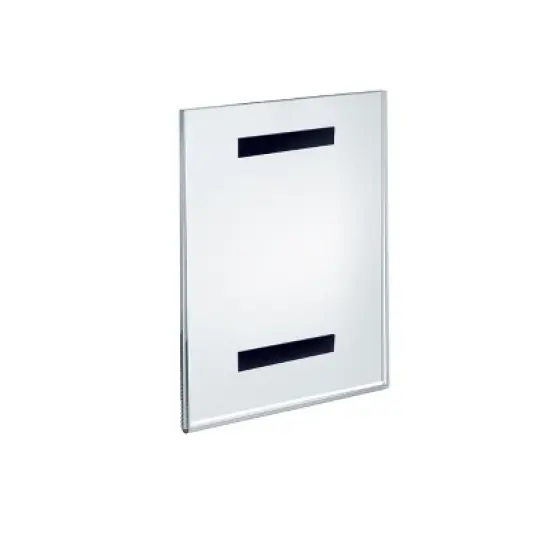 Azar Displays Clear Acrylic Magnet Back Sign Holder Frames 8.5" W x 11" H - Vertical / Portrait, 10-Pack image {2}