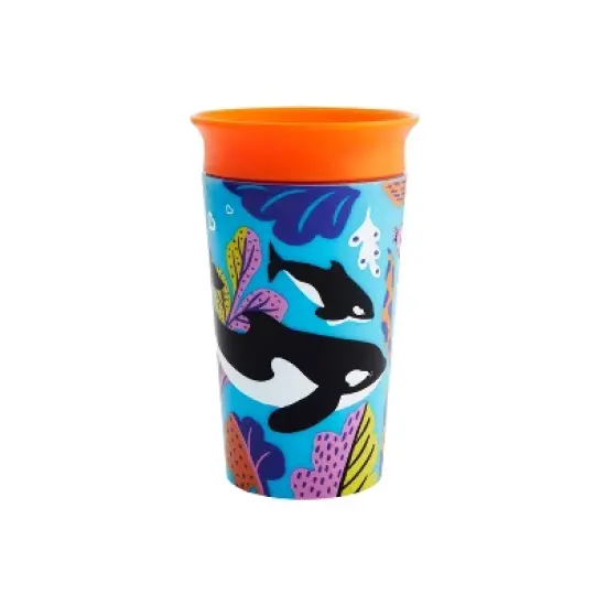Munchkin Miracle 360&deg; Wild Love Sippy Cup - 2pk - 9oz  Orca/Polar image {4}