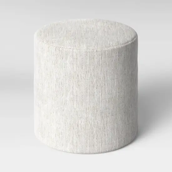Bodrum Round Upholstered Ottoman - Threshold&trade; image {2}