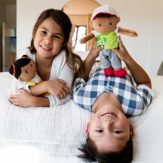 HABA Snug up Mason Baby Boy Doll (Machine Washable) image {4}