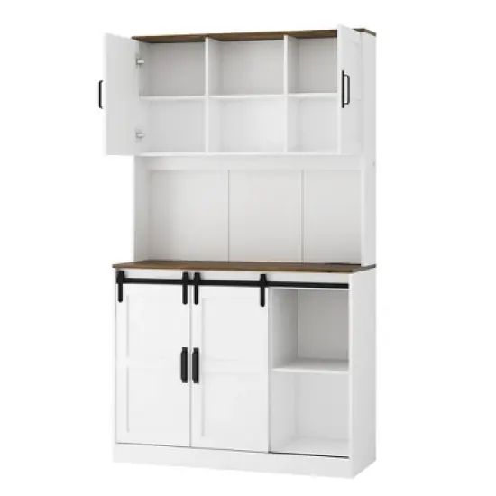 Bella Depot 72''H Kitchen Pantry Cabinet image {5}