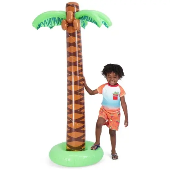 Andy & Evan Toddler 2-Piece Rashguard Set Orange, Size 2T image {2}