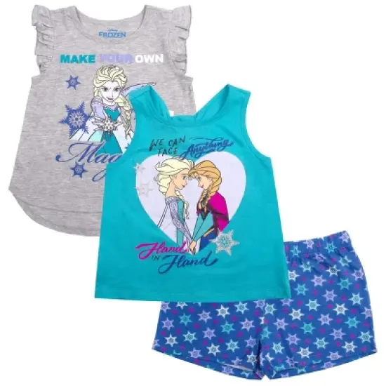 Disney Girl's 3-Pack Fancy Nancy Short Set with Tee, Tank Top and Print Shorts for Toddlers image {17}