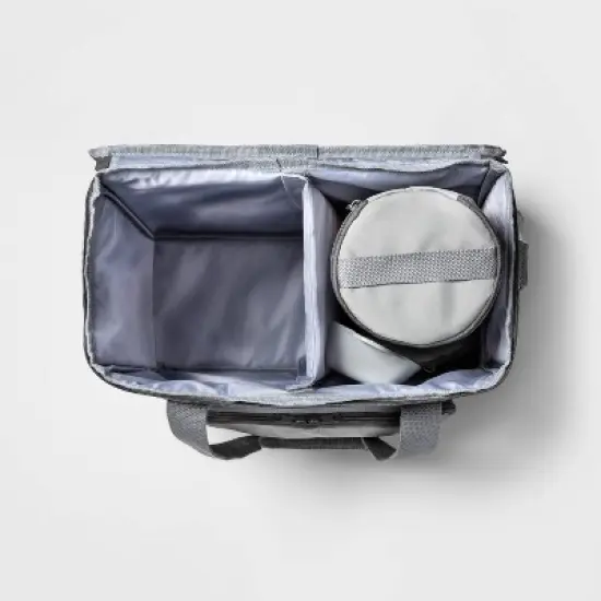 On the Go Pet Travel Bag - Gray - Boots & Barkley&trade; image {2}