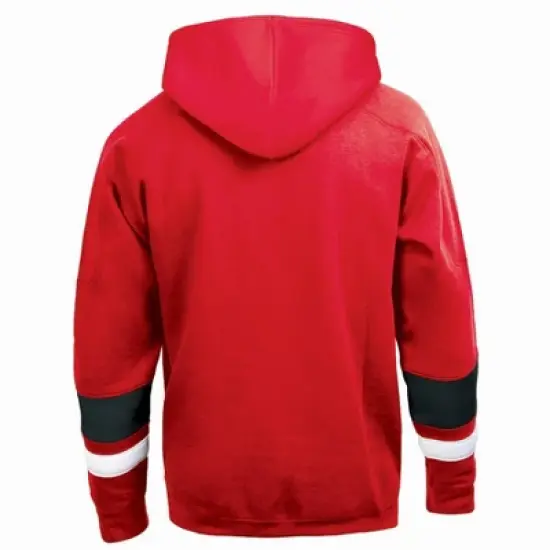 NHL Chicago Blackhawks Men's Long Sleeve Hooded Sweatshirt with Lace image {1}