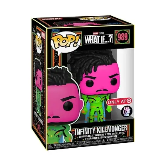 Funko POP! Collector's Box: What If...? - Killmonger (Blacklight) image {5}