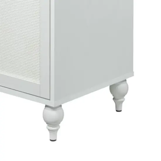 Newcomb 2-Door Cabinet White - Sango image {4}