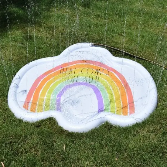 CocoNut Float Rae Dunn 36" Cloud Splash Pad image {1}