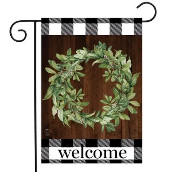 Briarwood Lane Spring Garden Flag 12x18 For Outdoor Farmhouse Wreath Welcome For Spring Garden Flag Flags For Outside image {1}