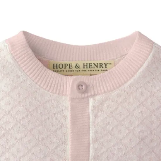 Hope & Henry Baby Jacquard Romper image {1}