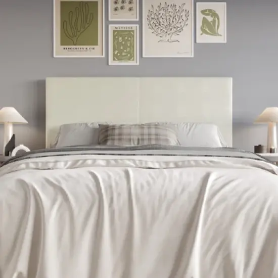 Home Design Hazard Upholstered Headboard image {3}