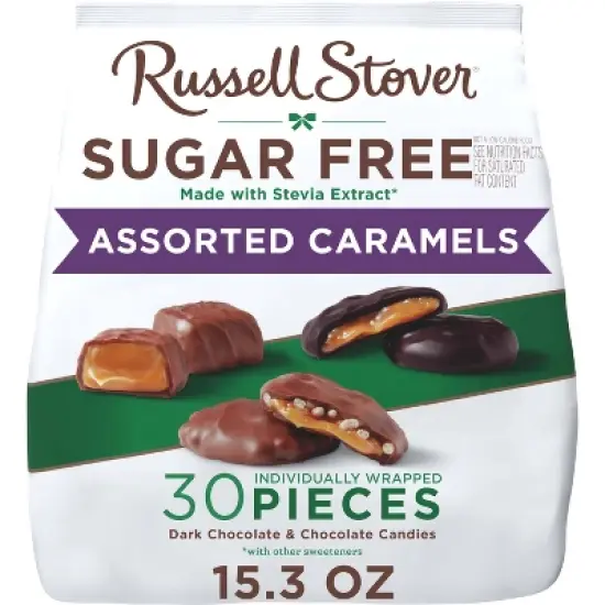 Russell Stover Sugar Free Candy Assorted Caramels - 15.3oz image {6}