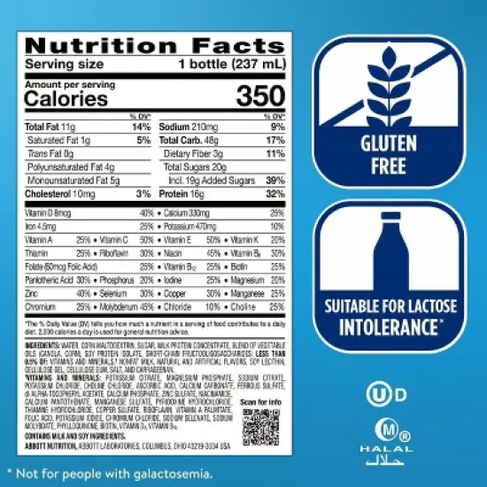 Ensure Plus Nutritional Shake Vanilla, 8 oz, Case of 24 image {5}