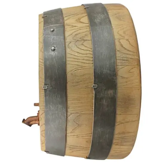 Design Toscano French Wine Barrel Wall Sculpture image {4}