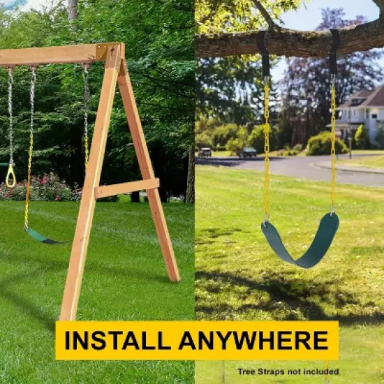 Swingan Belt Swing For All Ages - Vinyl Coated Chain image {5}