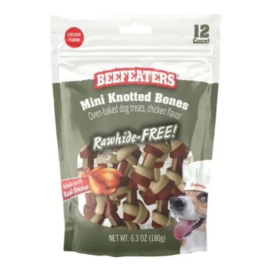 Beefeaters Rawhide Free Knotted Bone image {4}