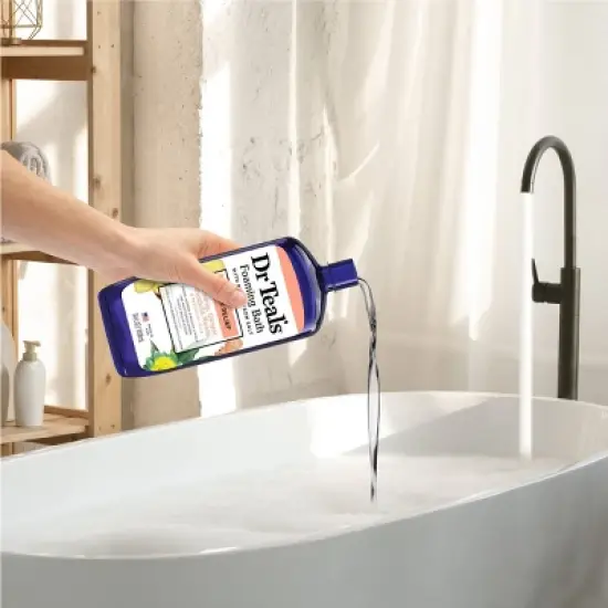 Dr Teal's Stress Relief Essential Oils Foaming Bath Soak - 34oz image {3}