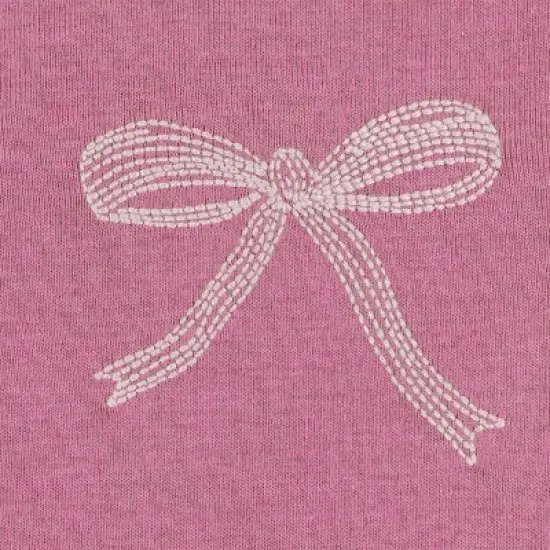 Carter's Just One You&reg; Baby Girls' Bows Long Sleeve Bodysuit - Burgundy image {5}