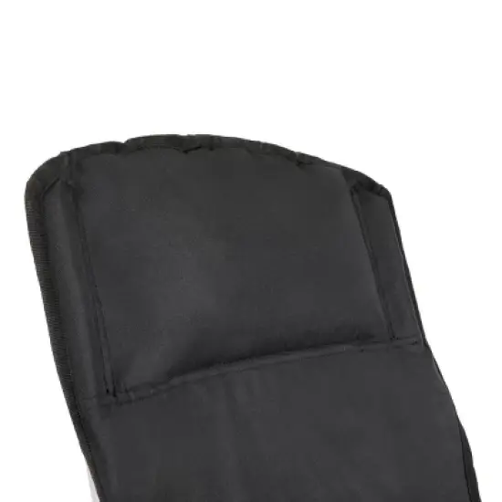 Picnic Time Tranquility Portable Beach Chair - Black image {6}
