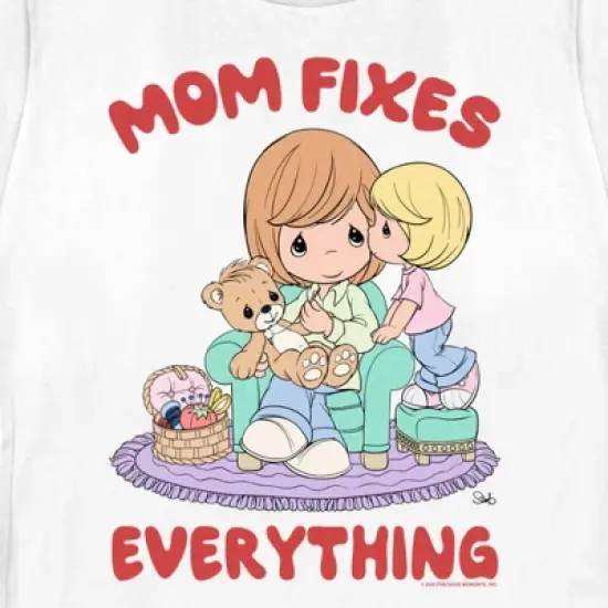 Women's Precious Moments Mom Fixes Everything  T-Shirt -  - image {1}