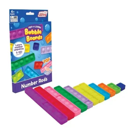 Junior Learning&reg; Number Rod Bubble Boards, Set of 11 image {7}