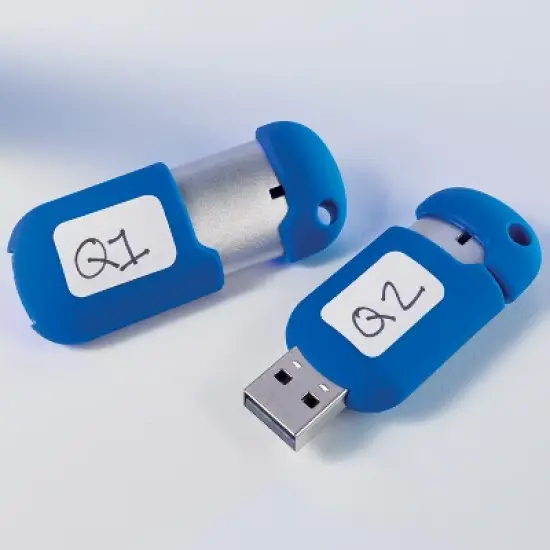 Avery Multi-Use Removable Labels, 1/2" x 3/4", White, Non-Printable, 8 Packs, 4,200 Blank Labels Total (21934) image {1}