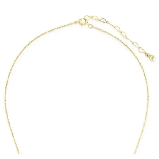 SHINE by Sterling Forever Sterling Silver CZ & Shell Moon Pendant Necklace image {3}