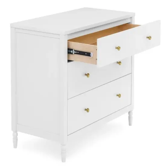 Delta Children Serena 3 Drawer Dresser with Changing Top image {13}