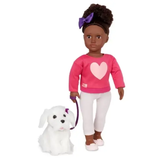 Our Generation Choyce & Jewel 18" Doll & Pet Grooming Set image {4}