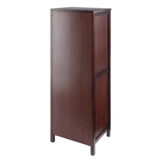 Brooke Cupboard Drop Down Door and Drawer Walnut - Winsome image {5}