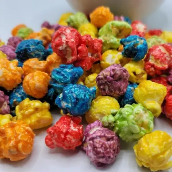 HR Poppin' Snacks 84 Servings of Rainbow Popcorn - Party Pack image {4}