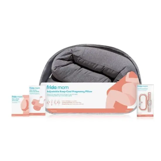 Frida Mom Adjustable Keep-Cool Pregnancy Body Pillow image {3}