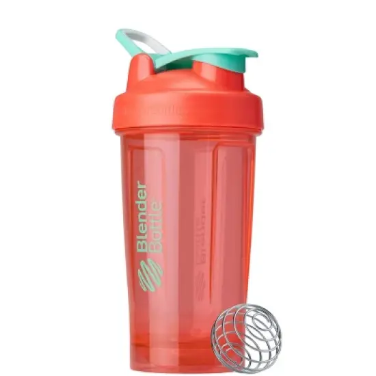 BlenderBottle 24 fl oz Plastic Pro24 Shaker Bottle Peach image {4}