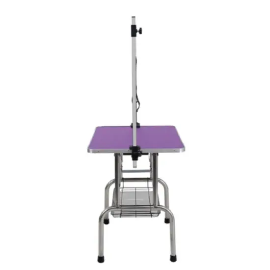 SEVOBAL Pet Grooming Tools Foldable Pet Grooming Table for Pet Large Dogs and Cats with Adjustable, Bathing Station, Purple, 38"*23.6"*65.5" image {3}
