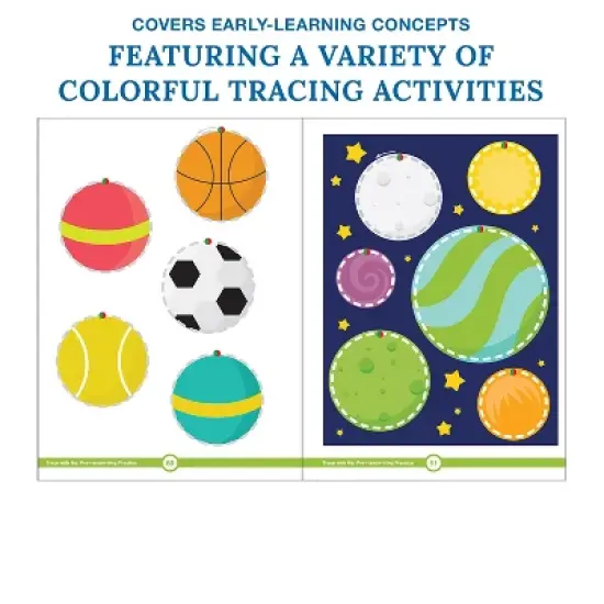 Thinking Kids Pre-Handwriting Practice Activity Book, Grade PK-2 image {2}