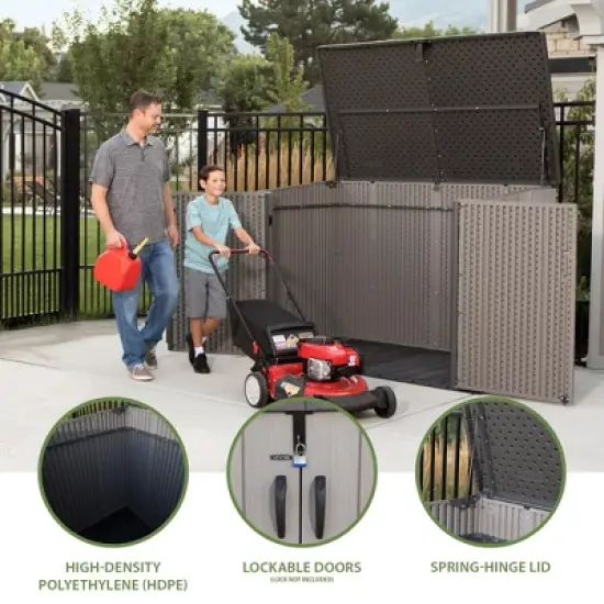 Lifetime Horizontal Storage Shed (60489) image {2}