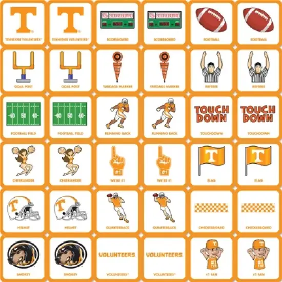 MasterPieces Officially Licensed NCAA Tennessee Volunteers Matching Game for Kids and Families image {2}