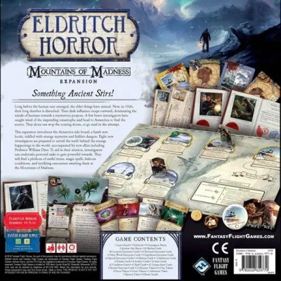 Fantasy Flight Games Eldritch Horror: The Mountains of Madness Expansion image {2}