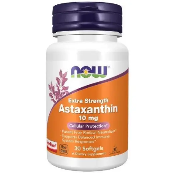 Astaxanthin 10mg by Now Foods  -  30 Softgel image {3}