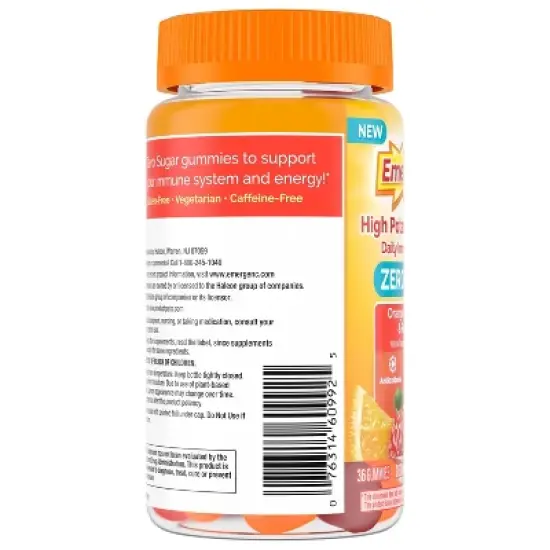 Emergen-C Zero Sugar Assorted Fruit Gummy Vitamins - 36ct image {7}